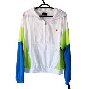Champion Retro Color Block Warm-up jacket NWT Size Extra Large